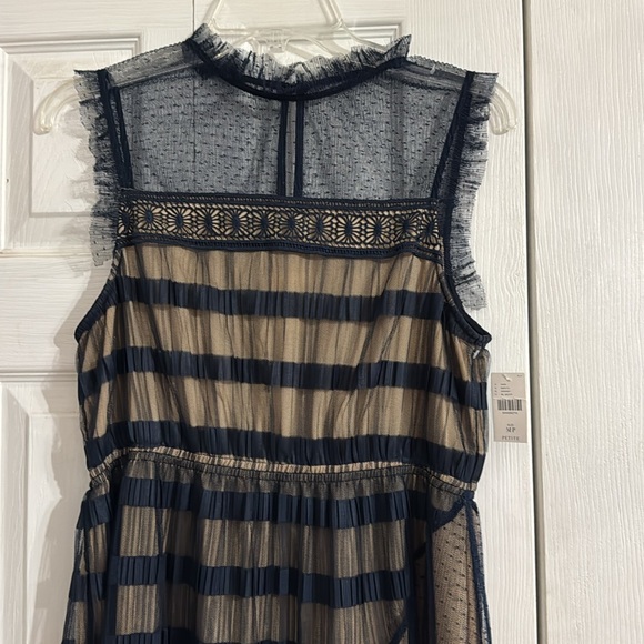 Anthropologie Black and Tan Sleeveless Maxi Sundress - Picture 5 of 10
